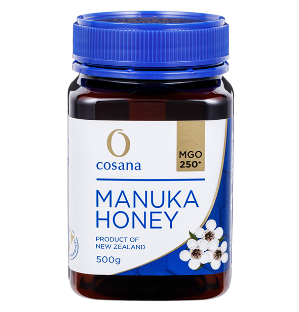 Cosana コサナ マルチフローラル マヌカハニー MGO50+ 1kg 3本 手軽においしく栄養補給】マルチフローラルマヌカハニーMGO30+ 500g