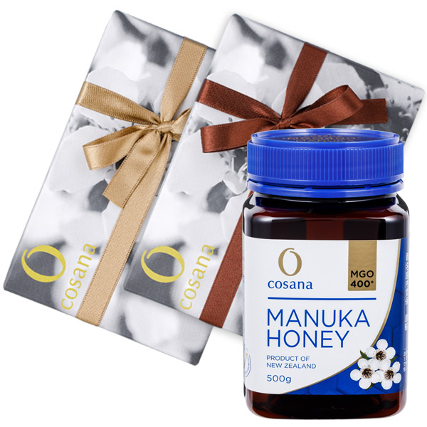 ギフトボックス無料】マヌカハニーMGO400＋500g