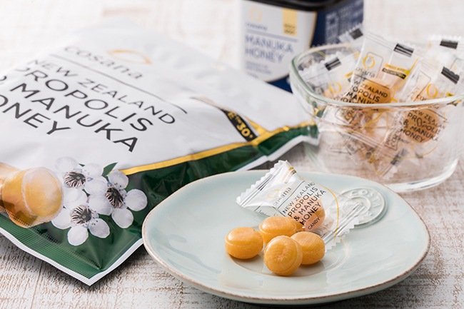 NZ産プロポリス入りマヌカハニーMGO400+ キャンディ 81g